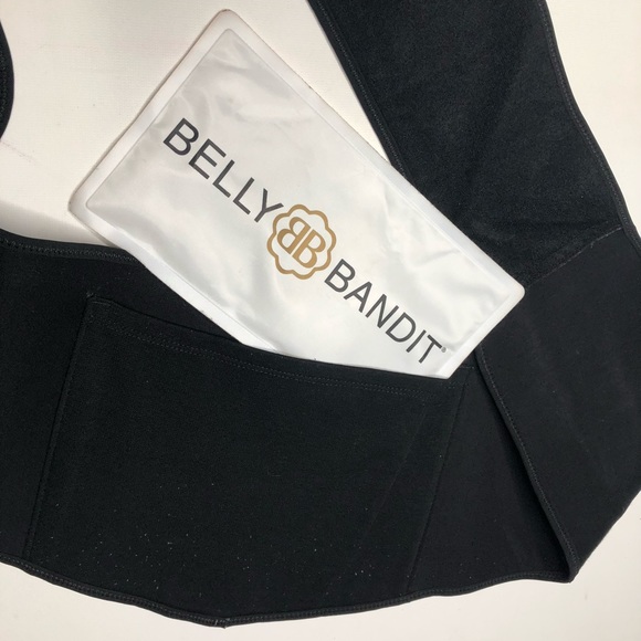 Belly Bandit Upsie Belly Pregnancy Support Band w/ Hot Cold Pack, Black, XL - Picture 6 of 9